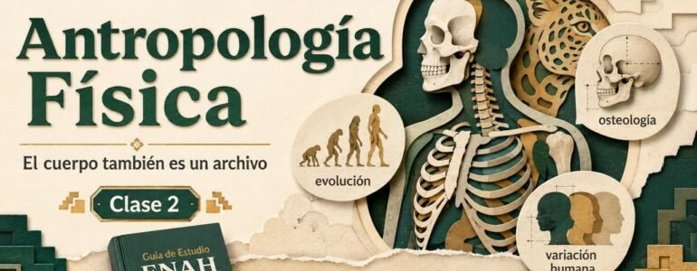 Miniatura de la clase de antropología física para aspirantes a la ENAH