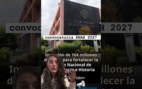 Miniatura del video Convocatoria ENAH 2027 recomendaciones en el canal Maicita